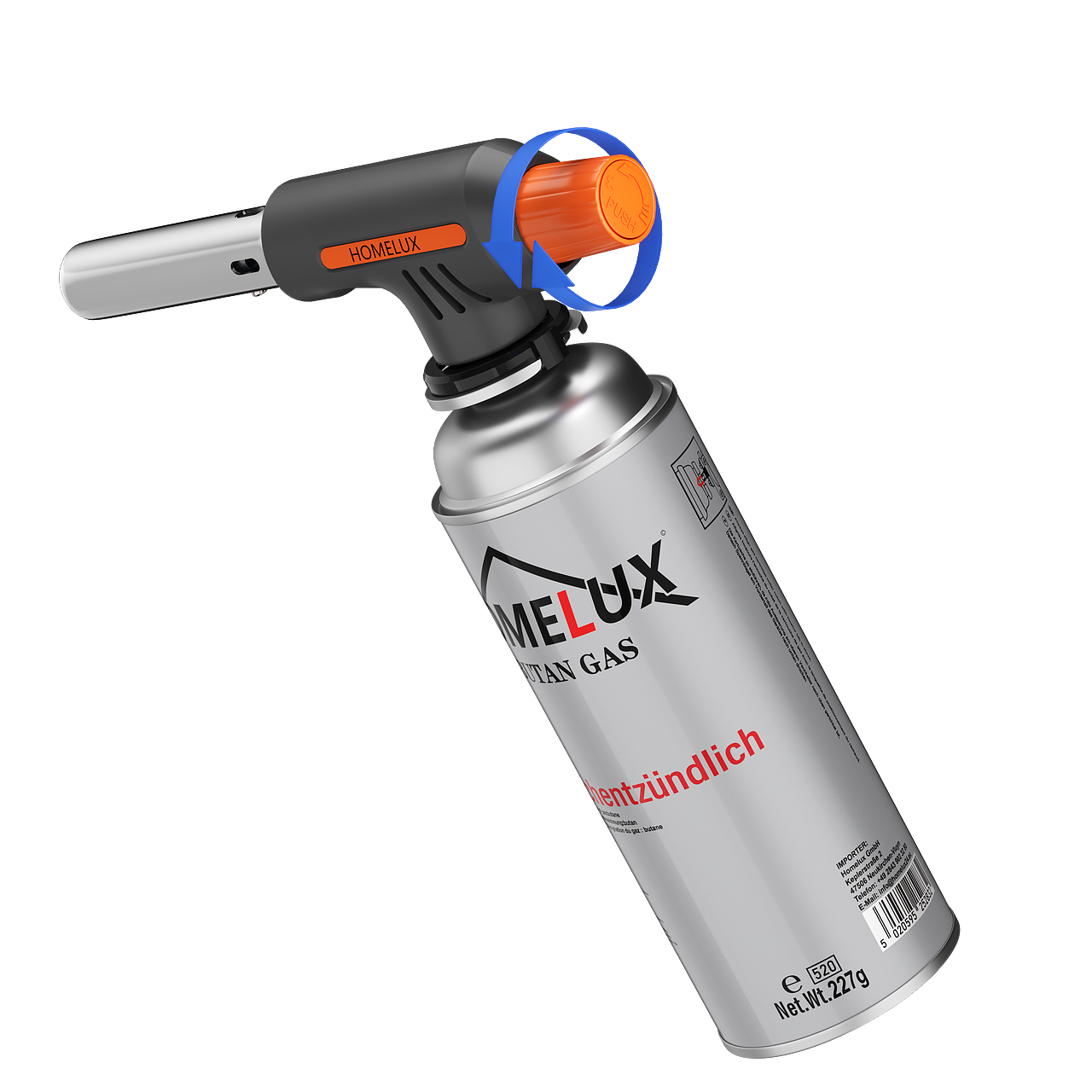 3D建模-厨房喷火枪RB-100