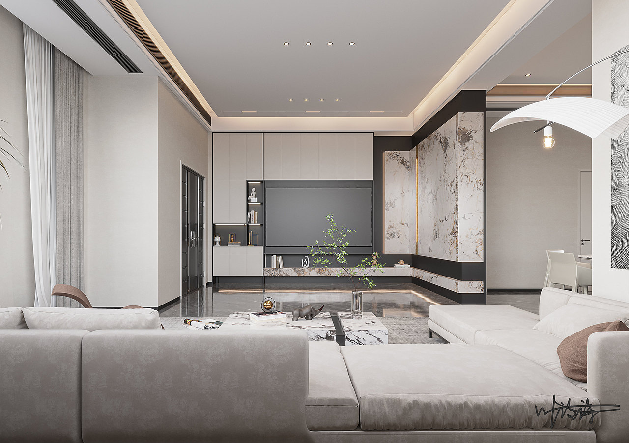 现代别墅|干净高级，低调的奢华！