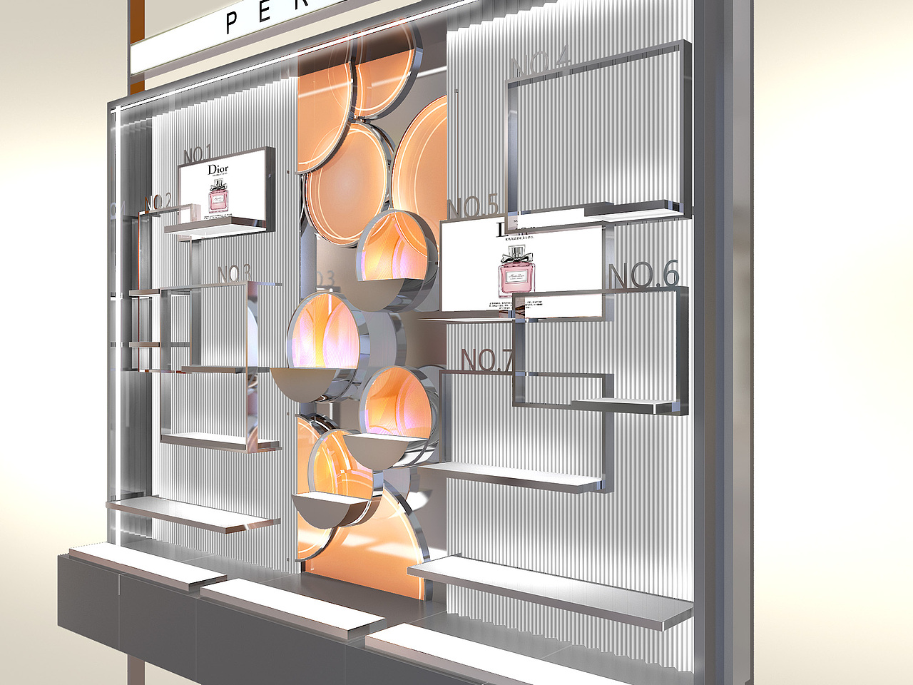 《LICHENG栎橙》美妆集合店品牌全案设计商业空间设计（图ZMzY4NDQ2NjA4） - 商业空间设计 - 站酷设计师伍界空间设计原创素材 - 站酷ZCOOL