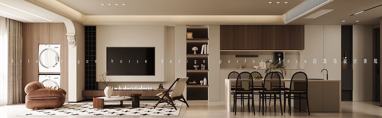 复古风-白龙马效果图