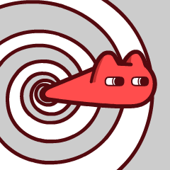 【魔鬼猫表情-来了】#全身 动态 循环 扭动 穿越 IP 动漫 魔性 zombiescat