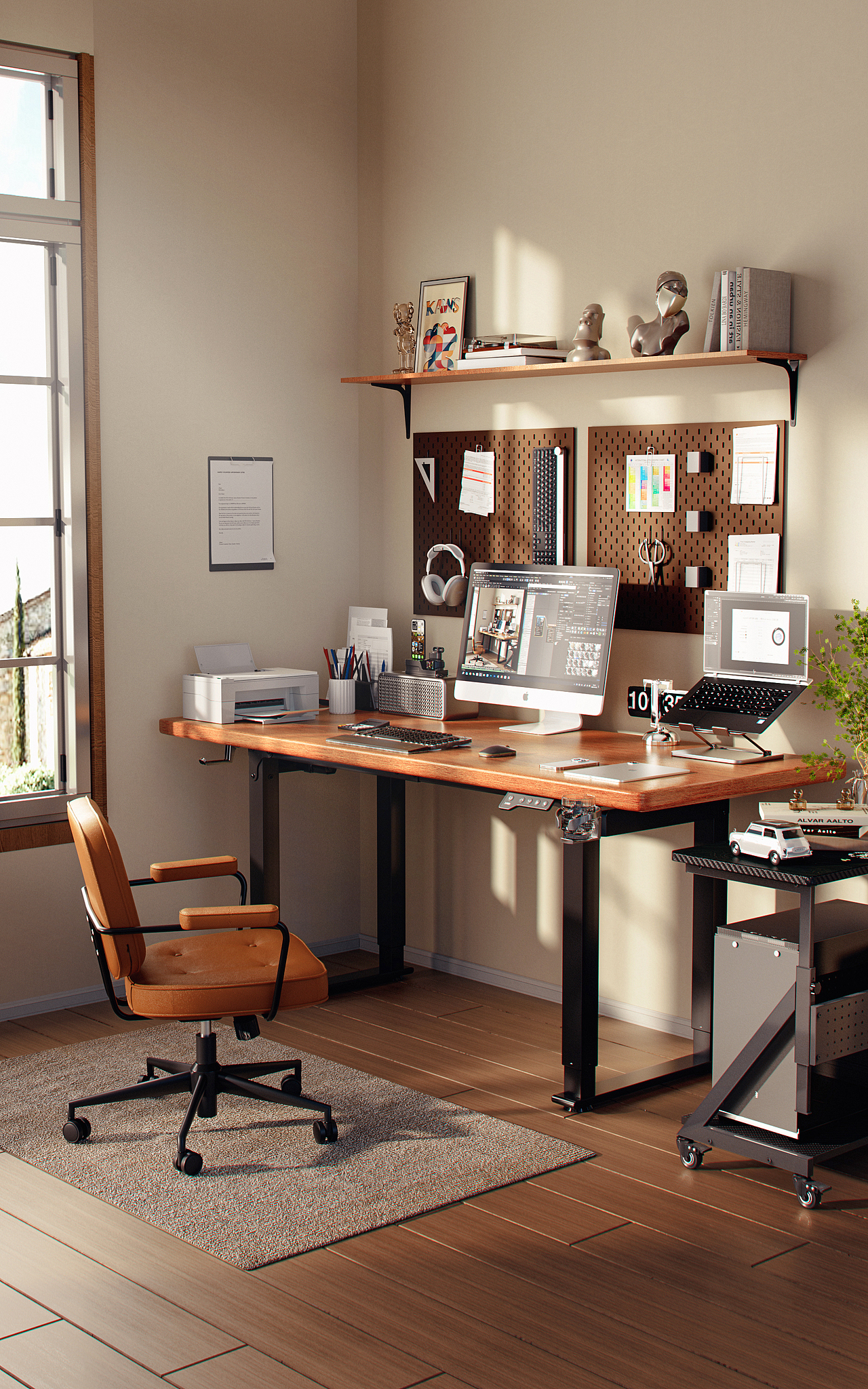 2023工作项目_X-WIN-乘胜—实木升降桌