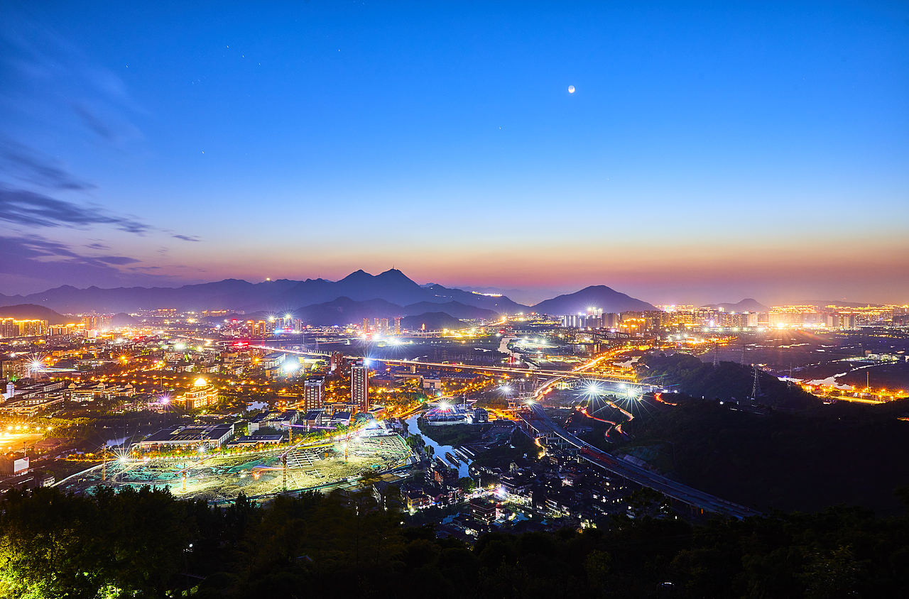 傍晚日落后的日转夜延时摄影（图ZMjk5OTkxMjgw） - 栏目片头 - 站酷设计师禹之66原创素材 - 站酷ZCOOL