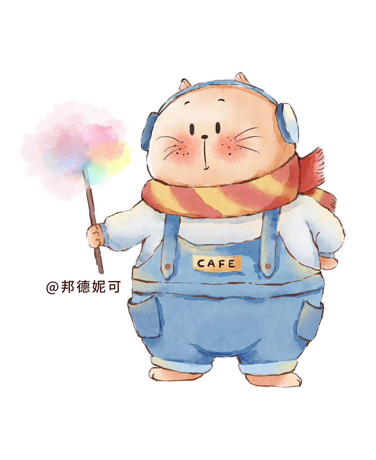 水彩动物系列合集（图ZMzI3NzE2NjMy） - 儿童插画 - 站酷设计师邦德妮可原创素材 - 站酷ZCOOL