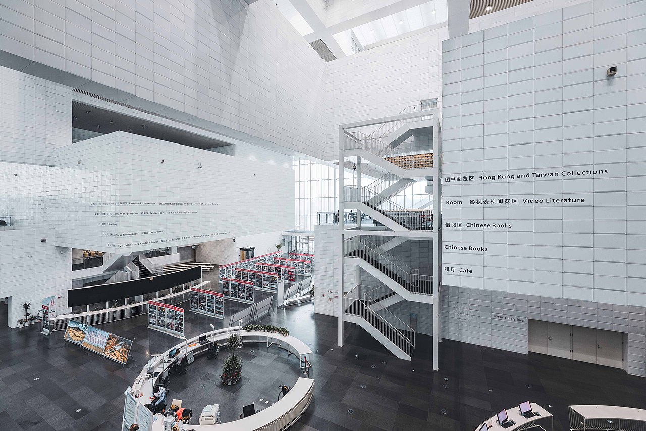 天津图书馆/Tianjin Library（图ZMzI4MjMwODc2） - 人文/纪实摄影 - 站酷设计师北武原创素材 - 站酷ZCOOL