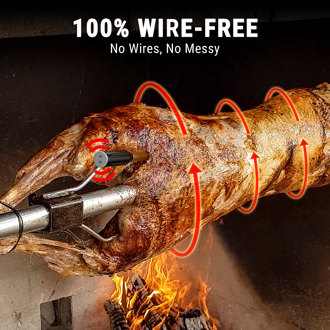 无线蓝牙 烧烤温度计