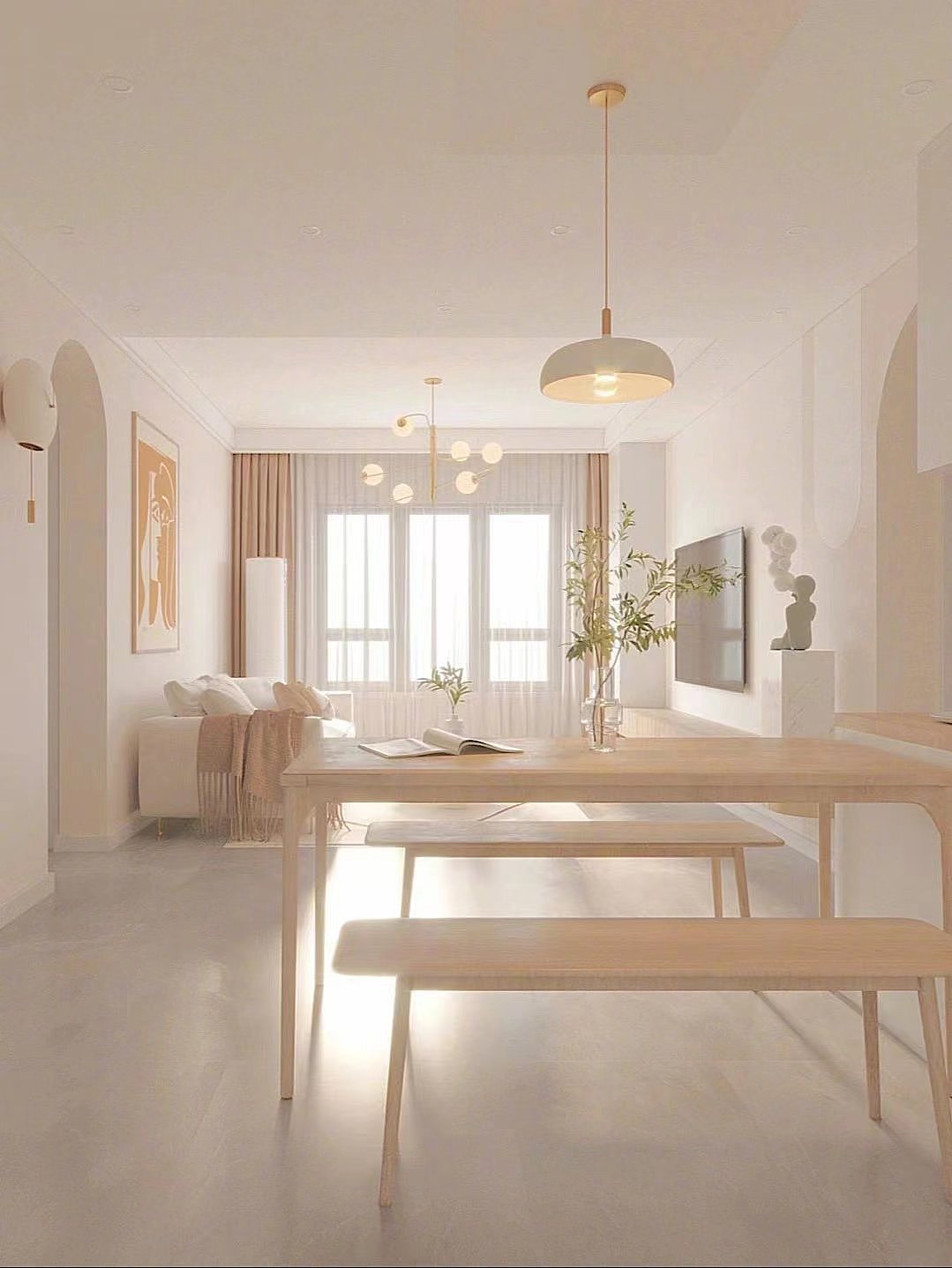 奶油法式风装修