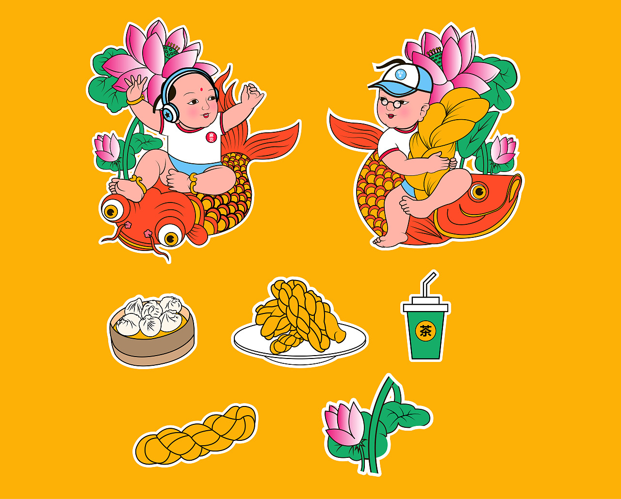 国潮“天津麻花”