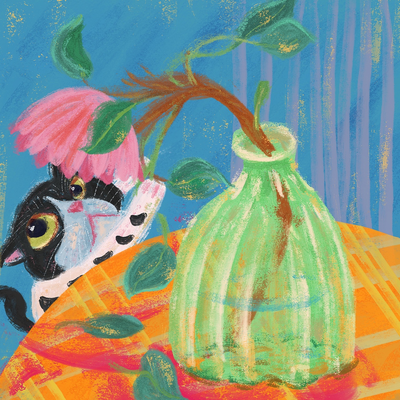 猫猫 瓶子 和 植物（图ZMzU5NjMxMjg4） - 创作习作 - 站酷设计师驼驼涂涂原创素材 - 站酷ZCOOL
