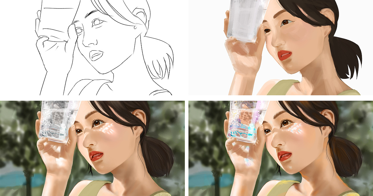 【画师繁星2.0】第一期第四周 丰富画面色彩（图ZMzQyNTcxNDcy） - 商业插画 - 站酷设计师倪慢慢原创素材 - 站酷ZCOOL
