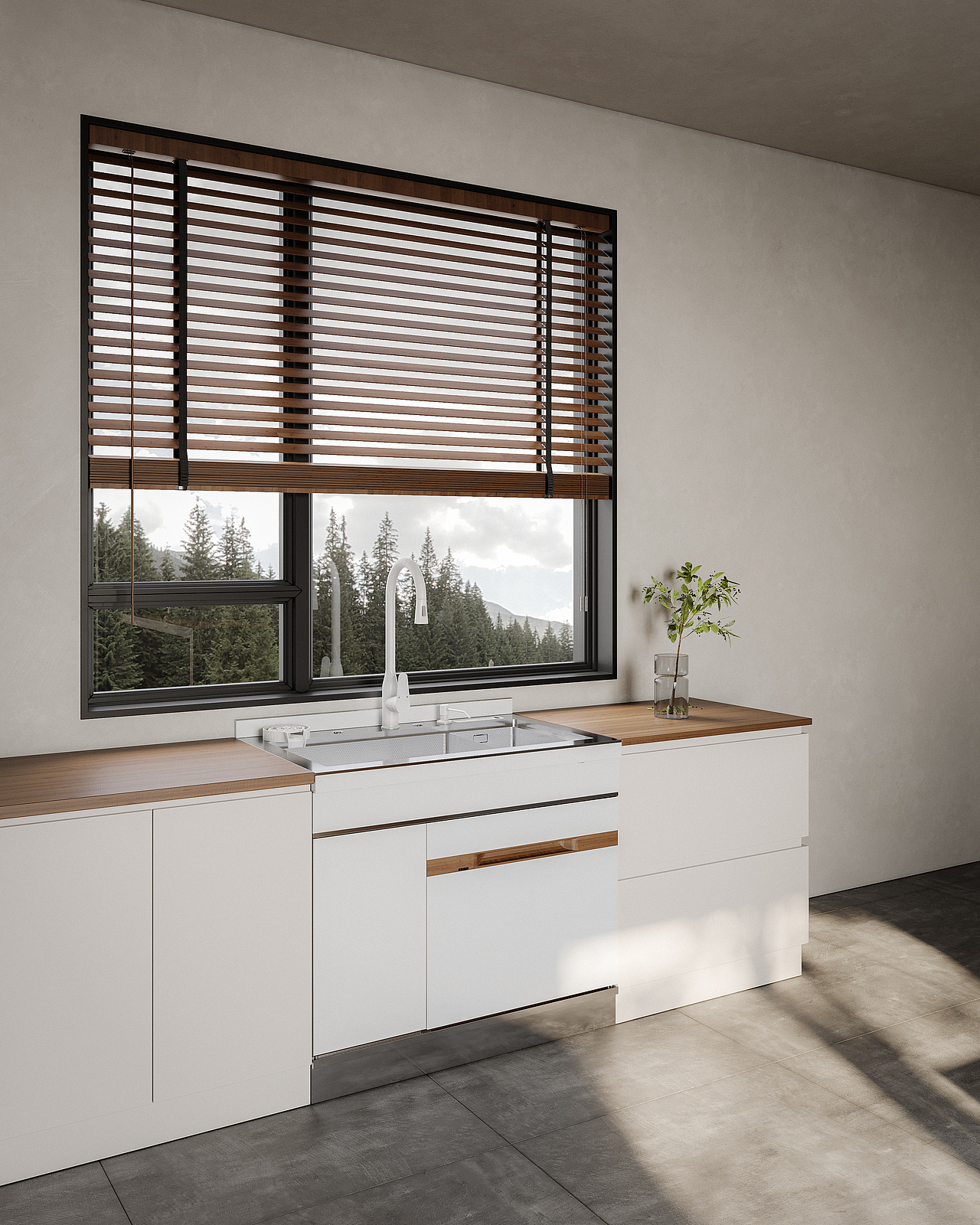 《小中古厨房》电商页集成灶产品定制渲染