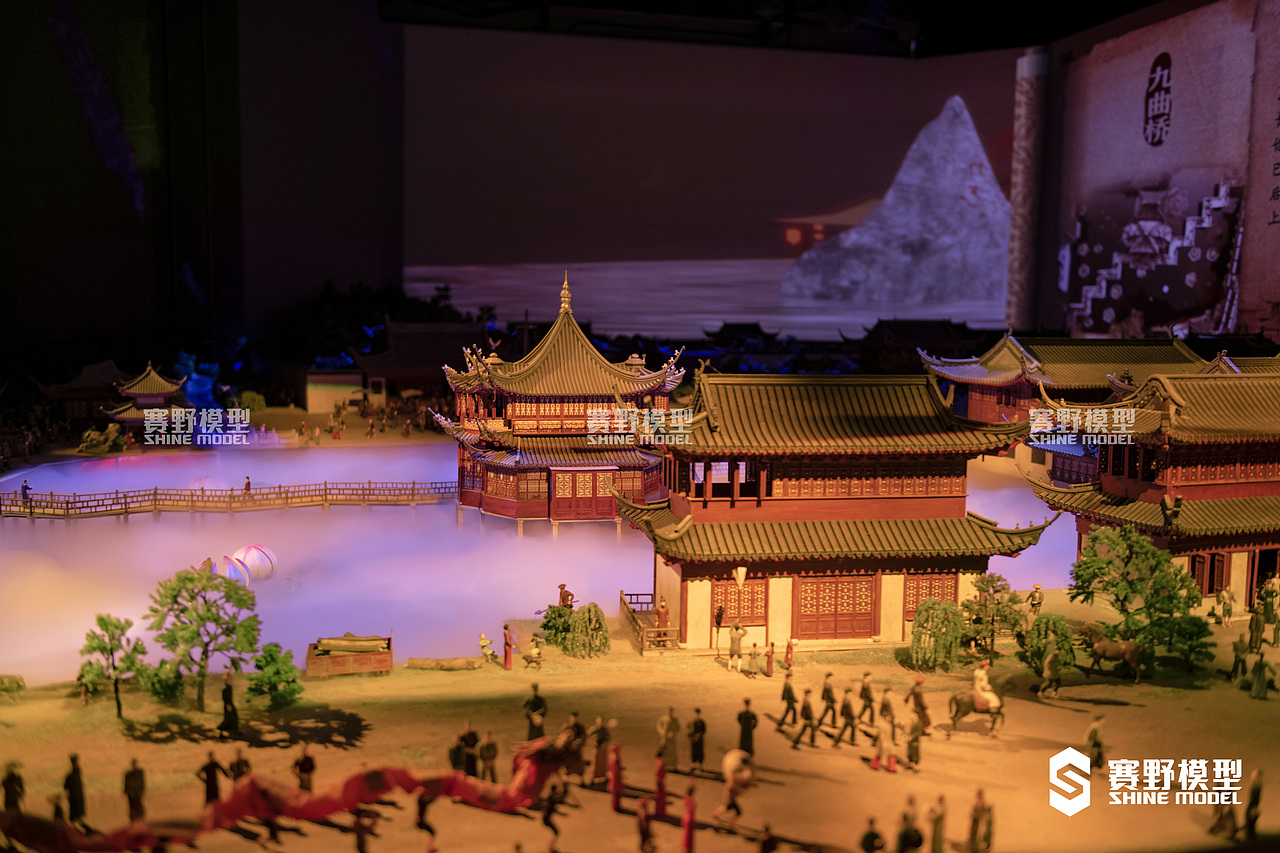 海上豫园-上海赛梦微缩世界豫园园林景观微缩模型