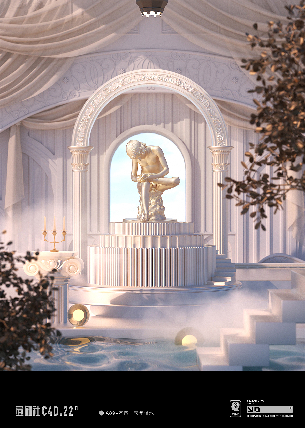 C4D | 2022上半年总结（图ZMzAzNjY1MzYw） - 人物/生物 - 站酷设计师不懒哈哈原创素材 - 站酷ZCOOL