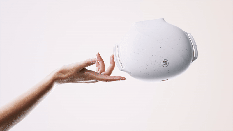 揉腹仪三维动态设计