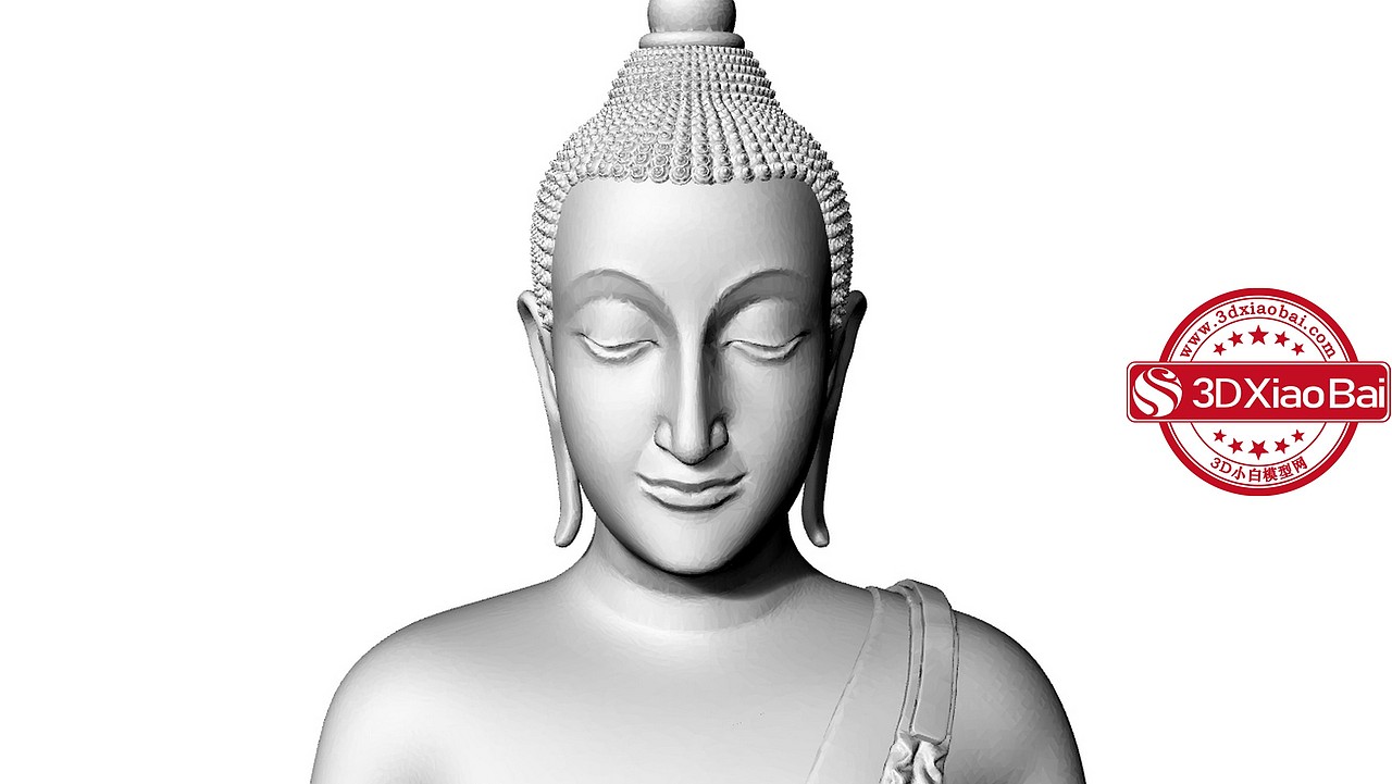 佛陀释迦牟尼模型（图ZMzM3MDY4NDg4） - 人物/生物 - 站酷设计师3D小白原创素材 - 站酷ZCOOL