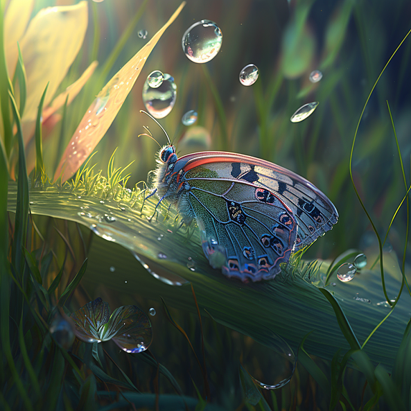 蝶-向阳（图ZMzMzNzgzMjY0） - AI作品 - 站酷设计师桂荏二十三原创素材 - 站酷ZCOOL