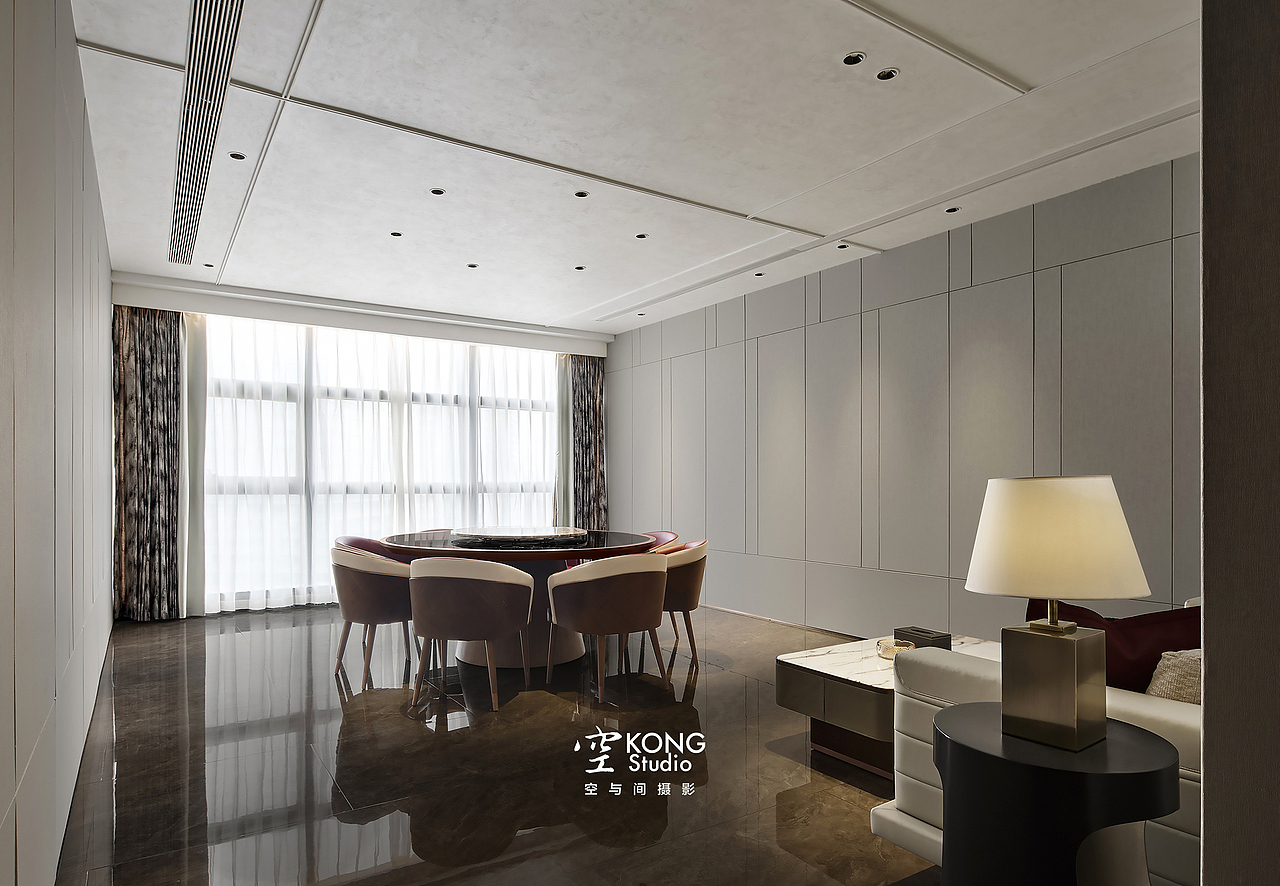 空与间摄影 | 与艺术共生 X 餐饮会所空间