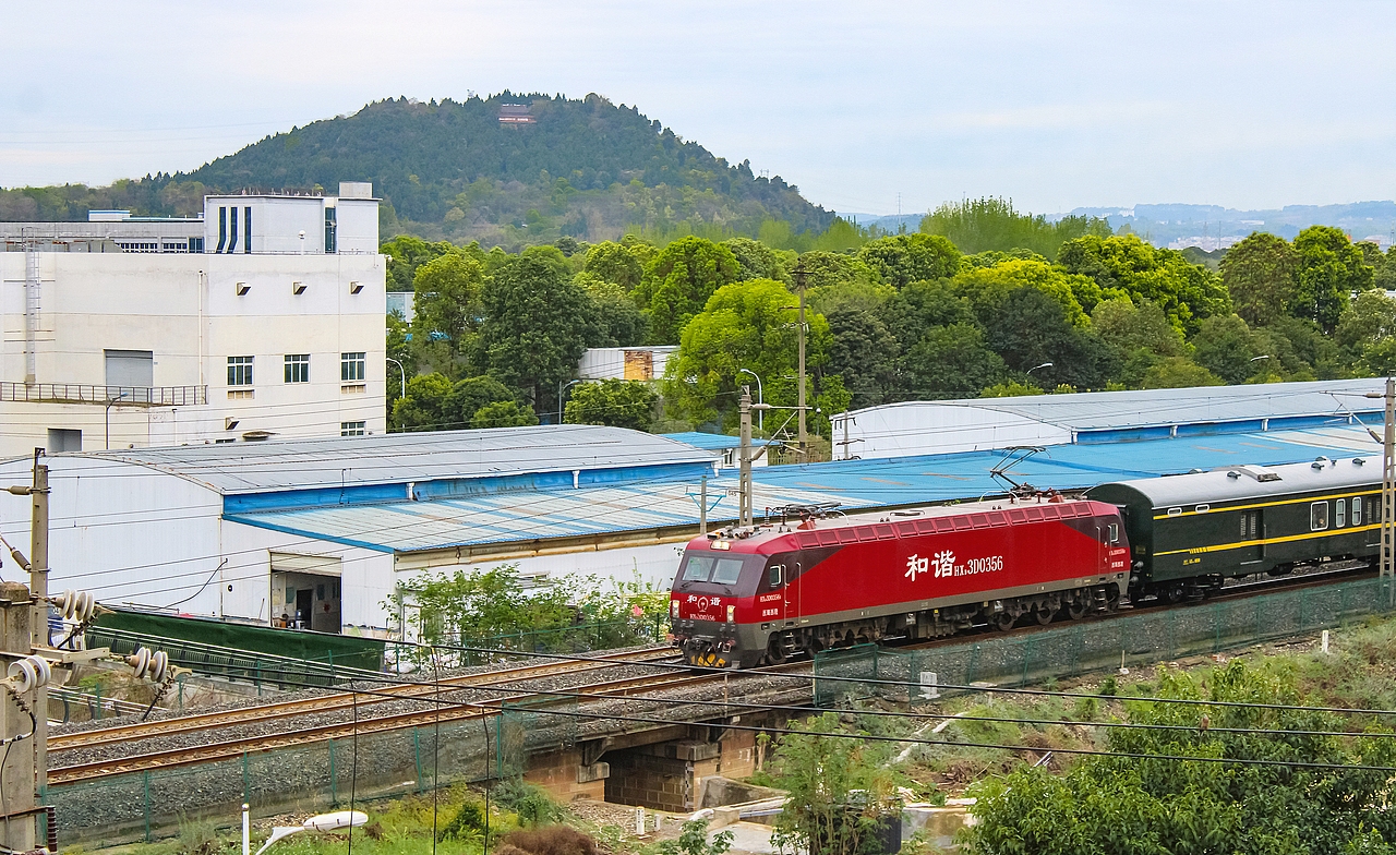 和谐电3D型电力机车