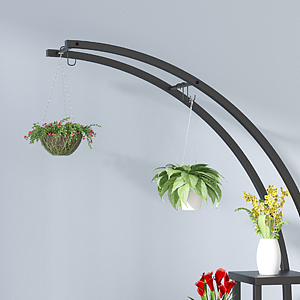 圆形花架亚马逊爆款图