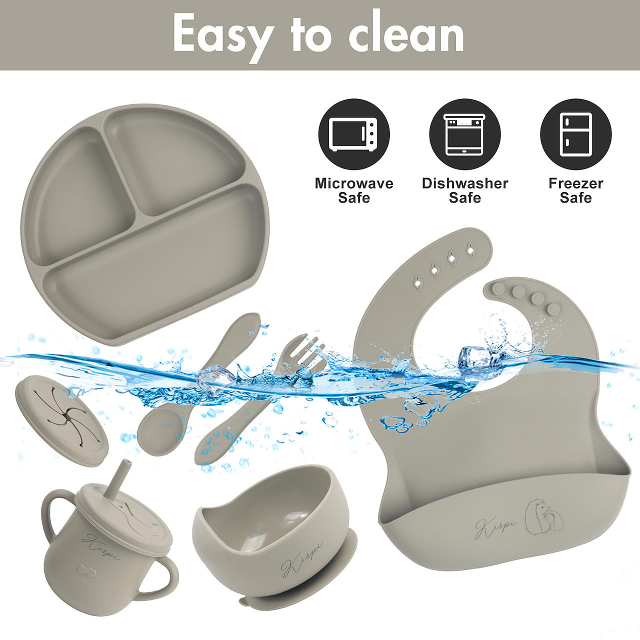 婴童餐具套装 | 亚马逊