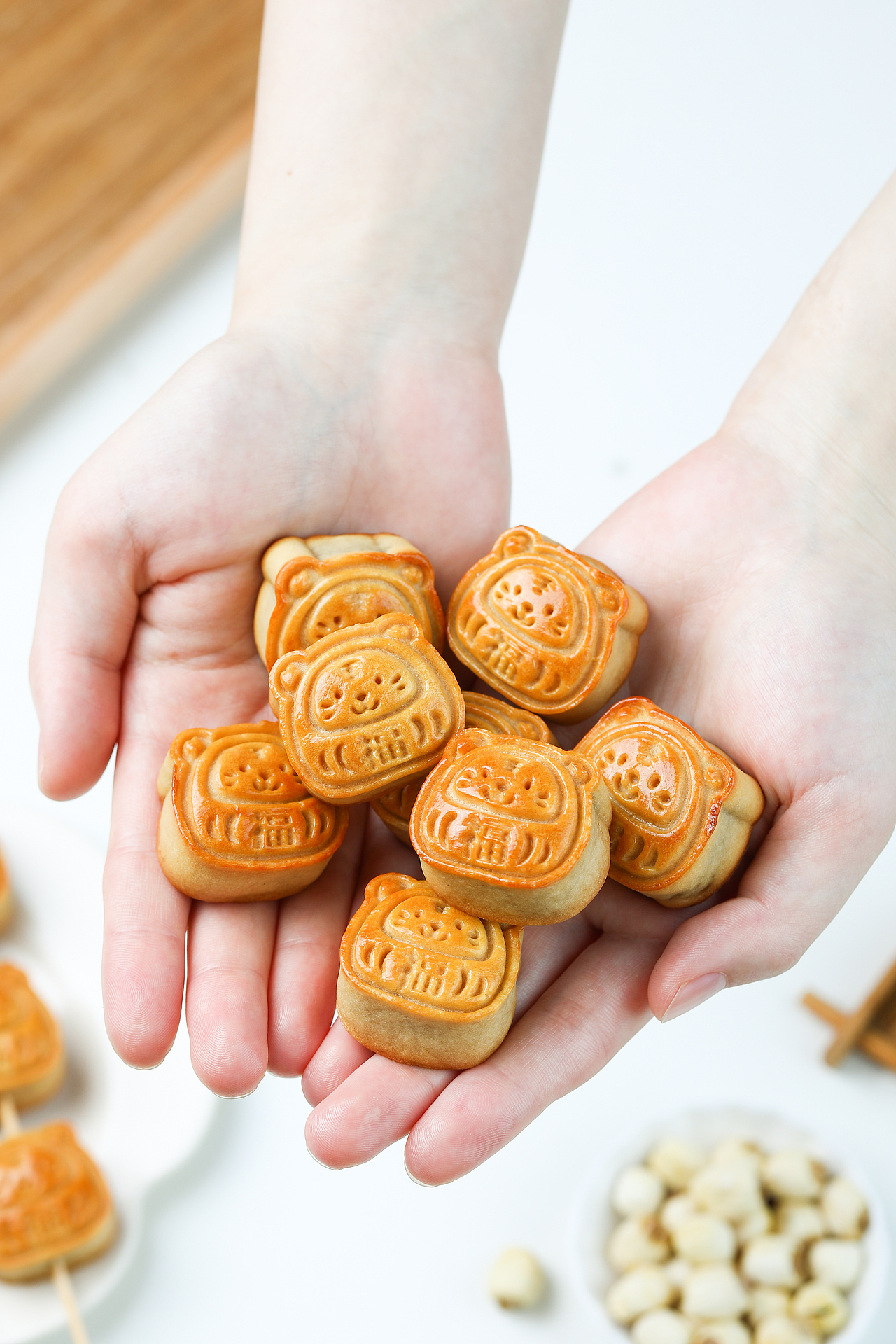 "迷你小月饼 广式月饼~"