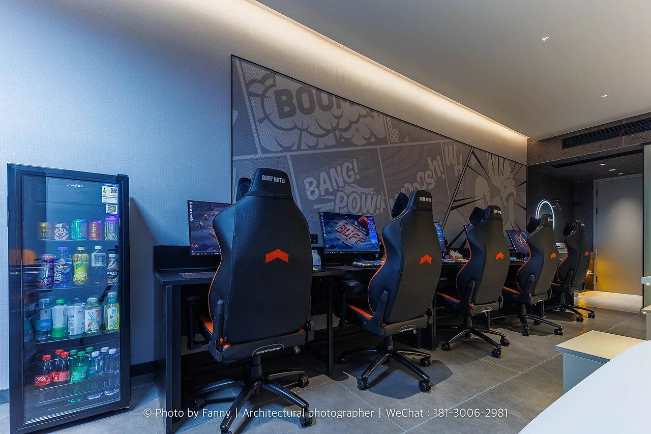 酒店摄影丨BuffHotel电竞酒店（武汉）