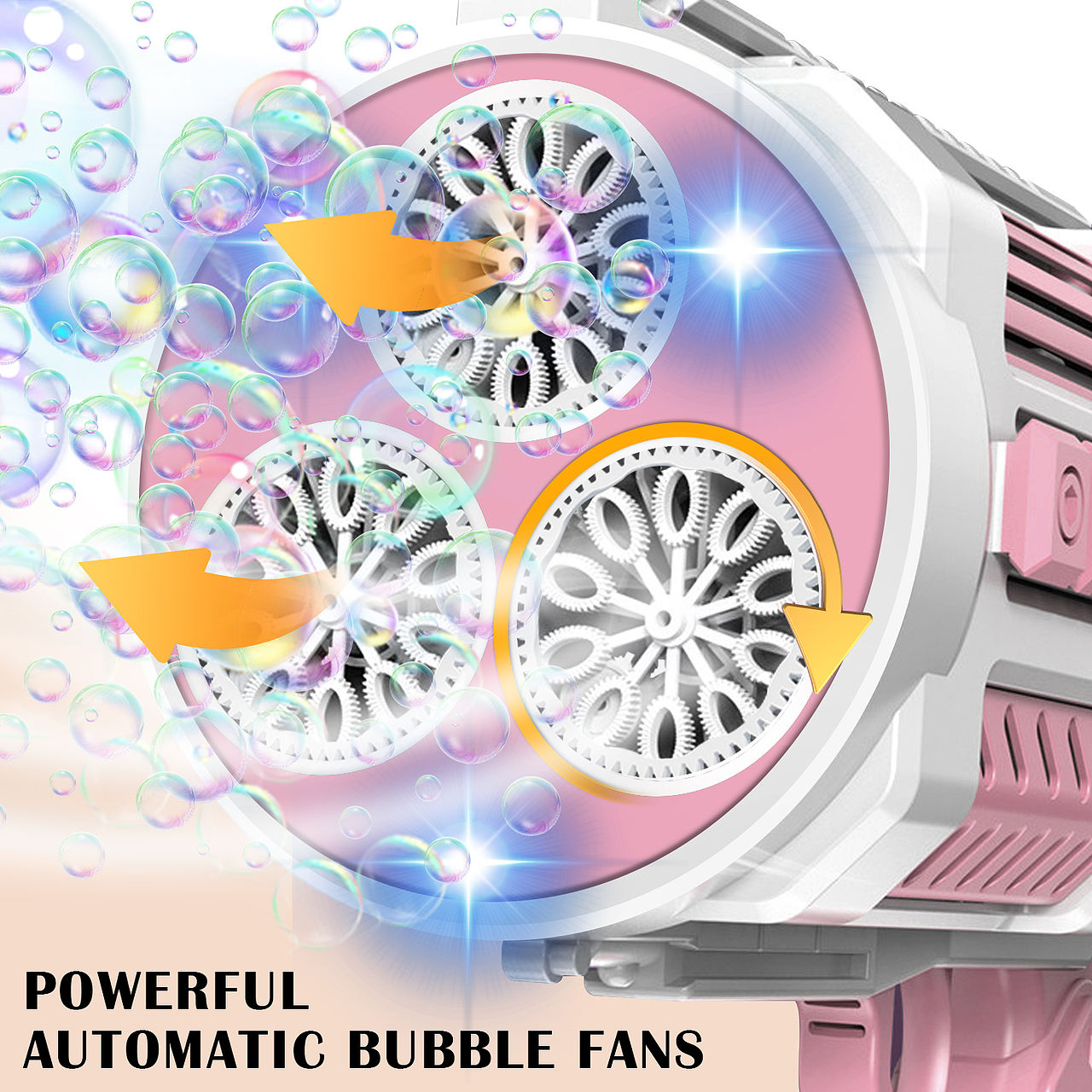 亚马逊儿童玩具自动泡泡机