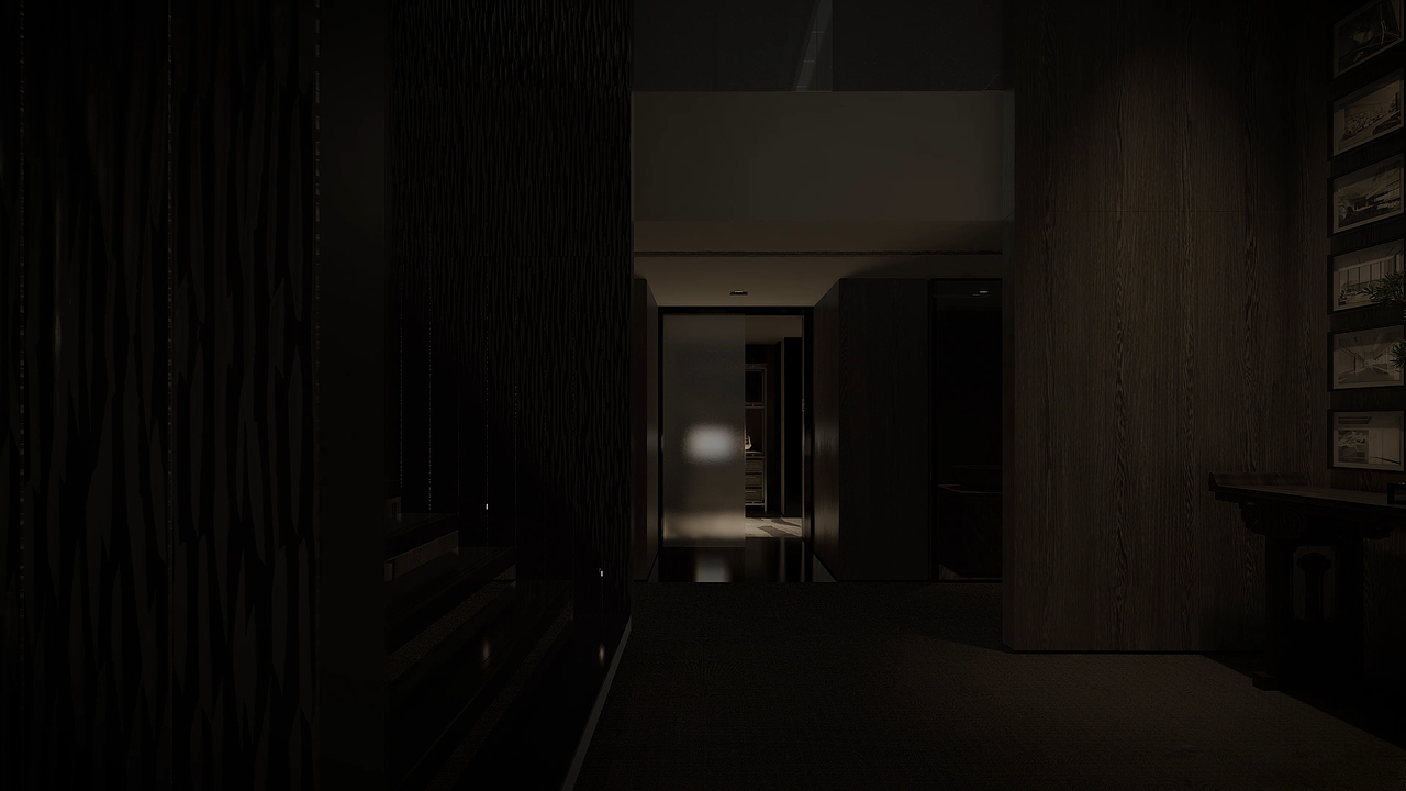 办公空间室内动画表现