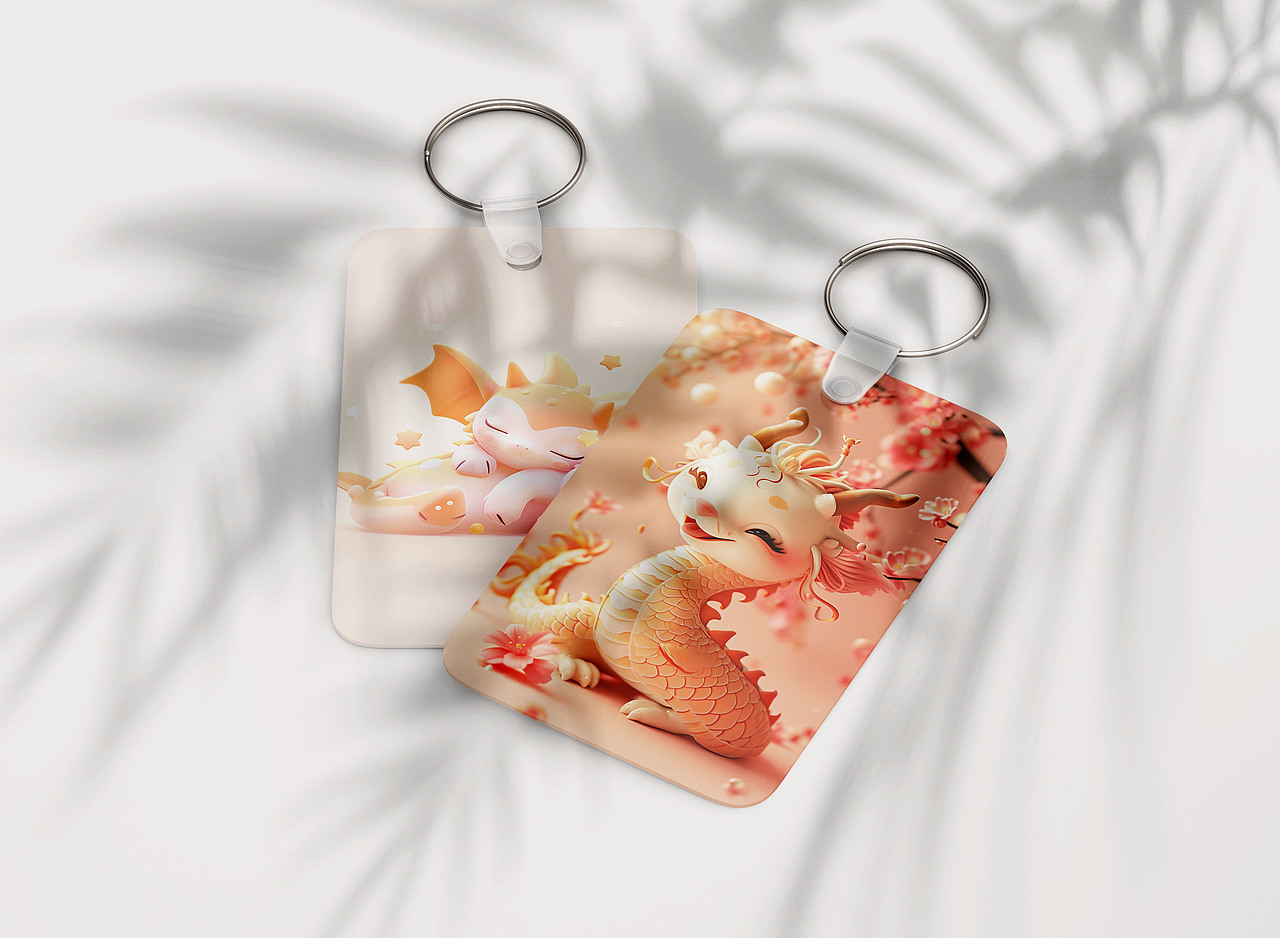 龙年手机壳钥匙扣文创