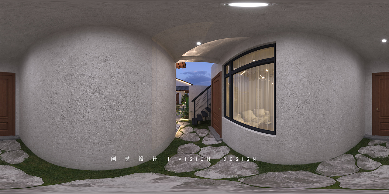 民宿设计/景观/花园/3D效果图