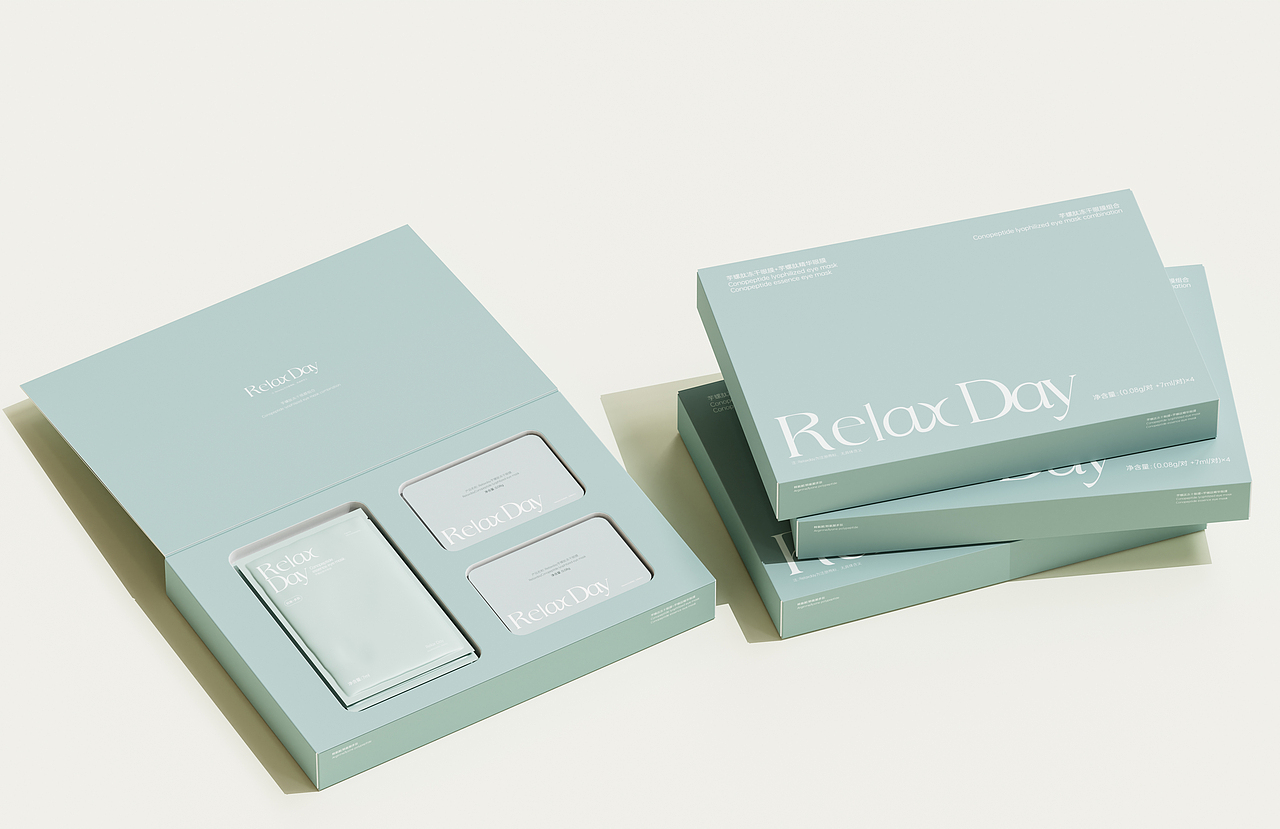RelaxDay洗护包装设计(一套淡雅的生活点缀品)