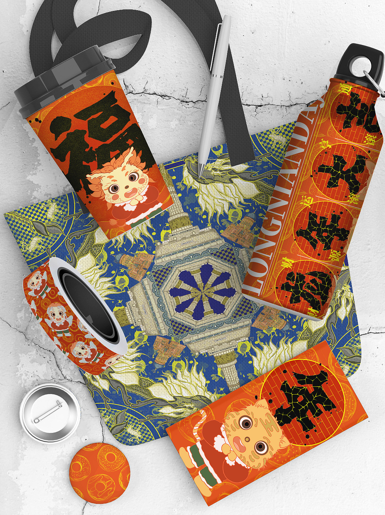 龙年IP形象文创设计(龙年大吉)