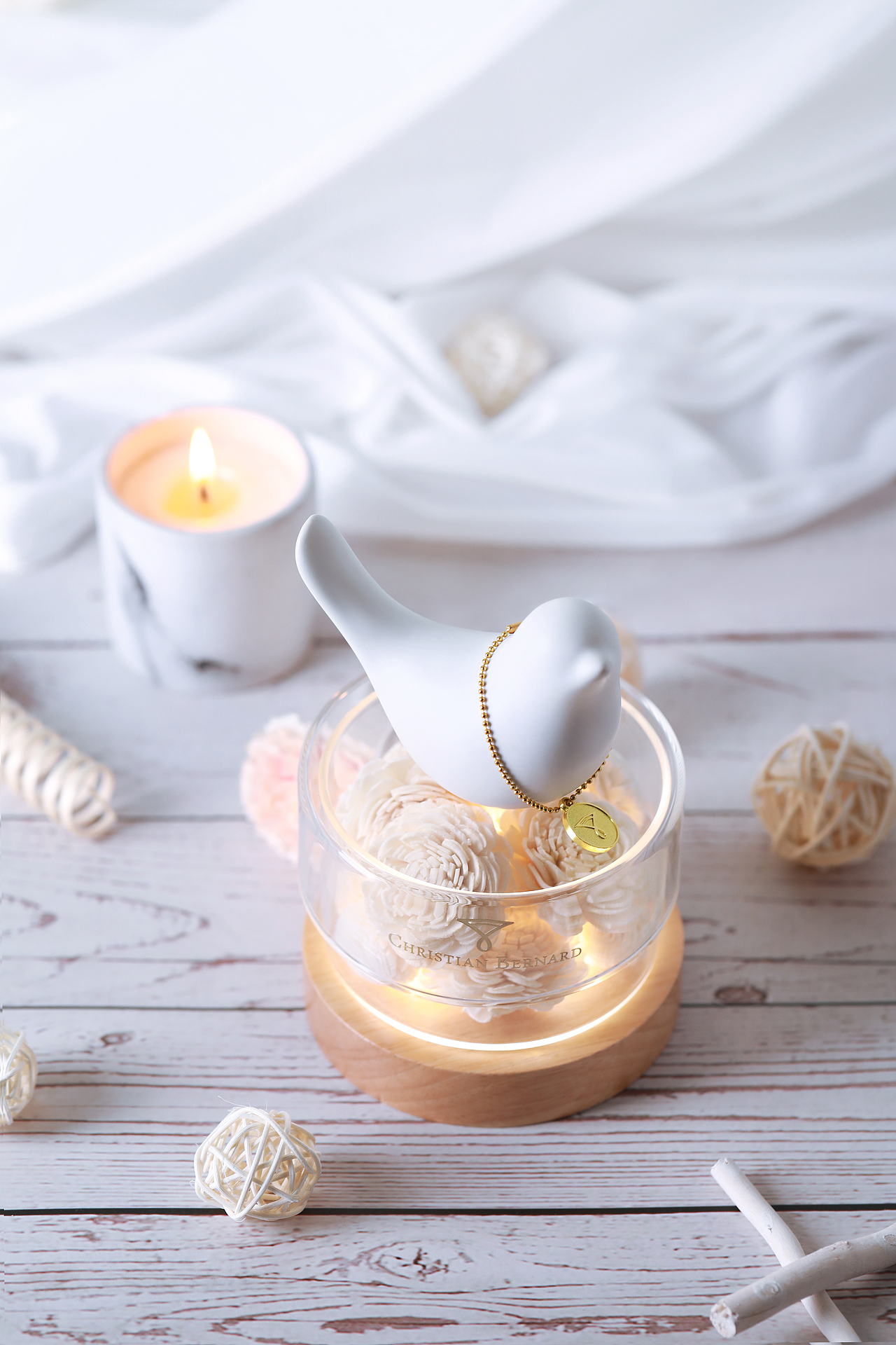 伊甸花园——霞光云雀散香石香薰系列