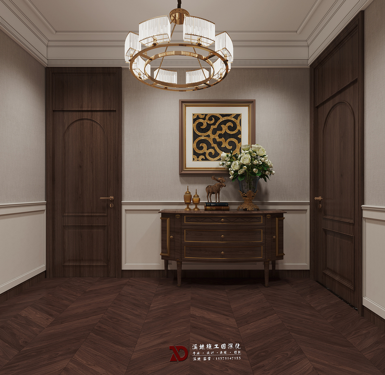 美式复古混搭别墅