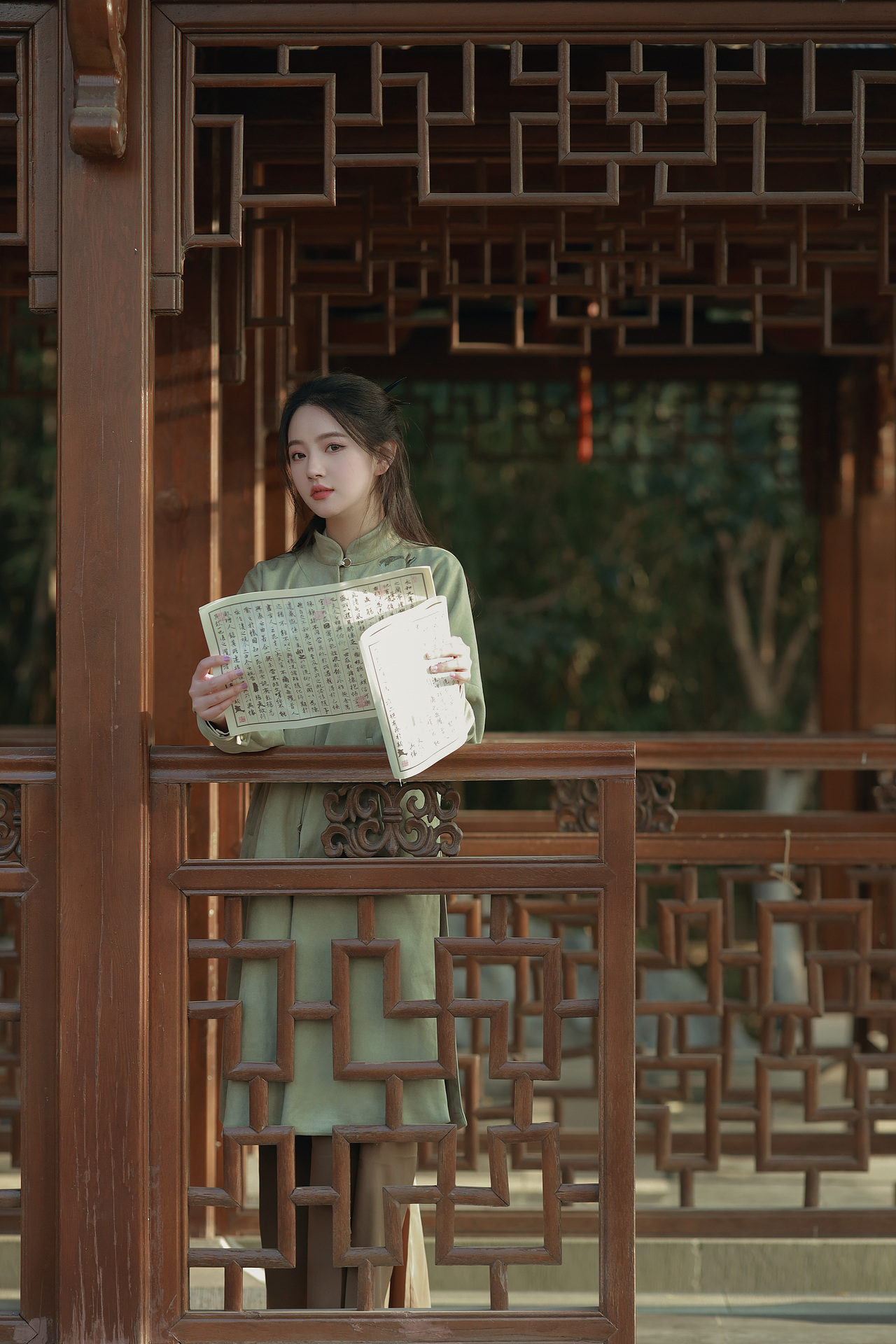 翠袖轻舞（图ZMzY0MTM4MTQw） - 人像摄影 - 站酷设计师芥茉在拍照原创素材 - 站酷ZCOOL