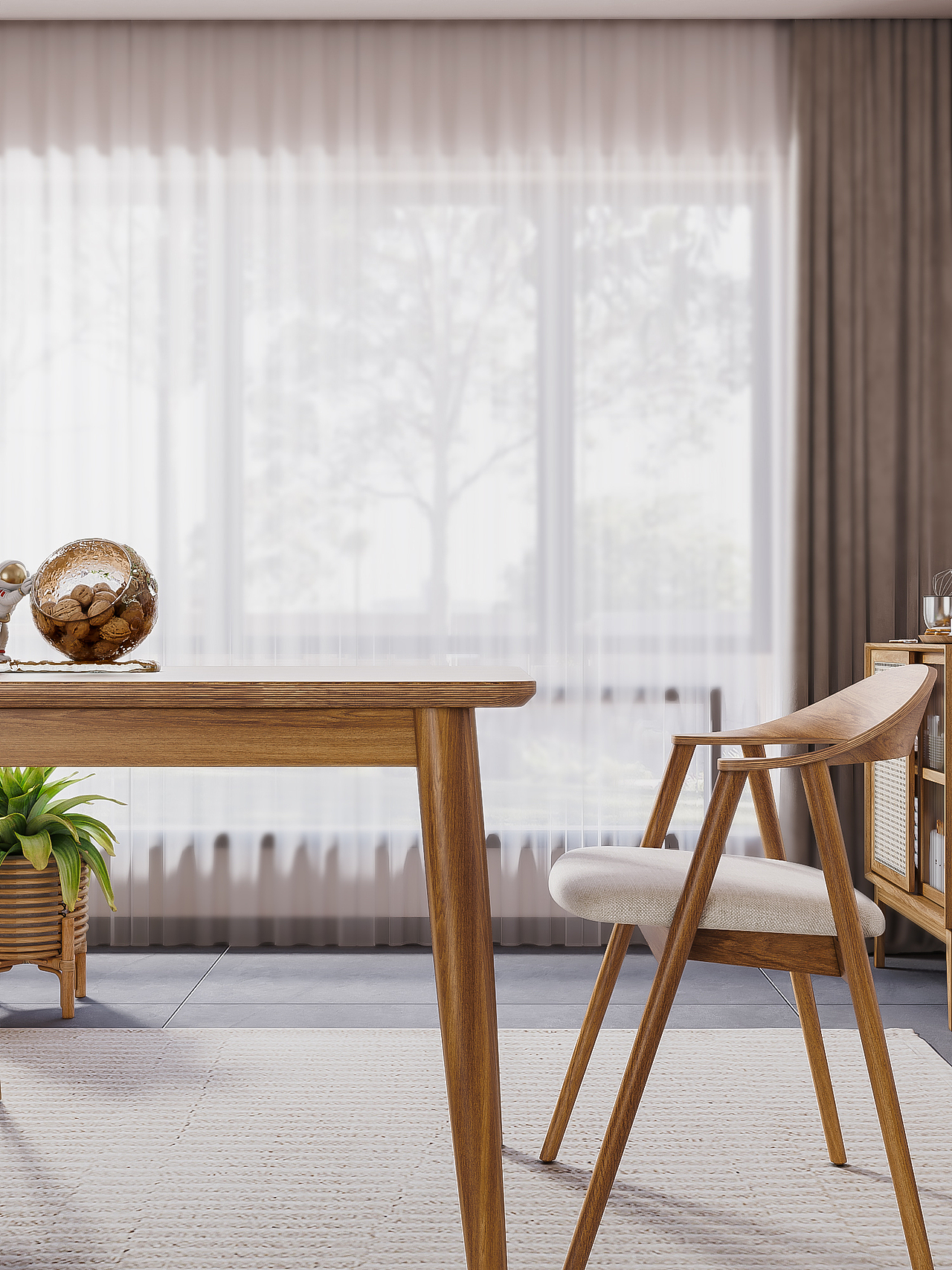 电商实木餐桌表现