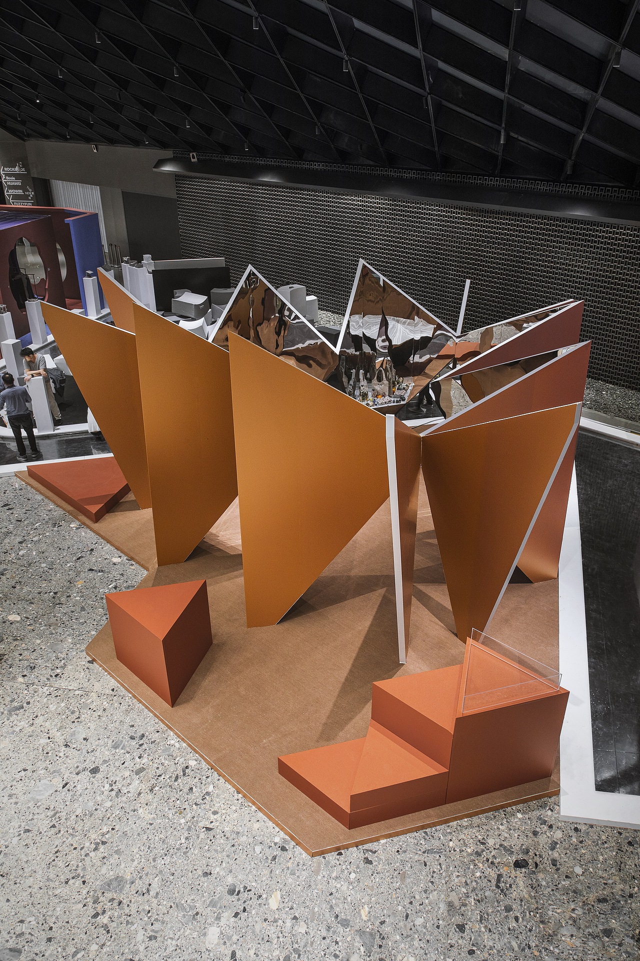 「棱镜」空间装置 - 一个“不期而遇”的场所（图ZMzY4Mzg0Mjky） - 展陈设计 - 站酷设计师星球建筑事务所原创素材 - 站酷ZCOOL