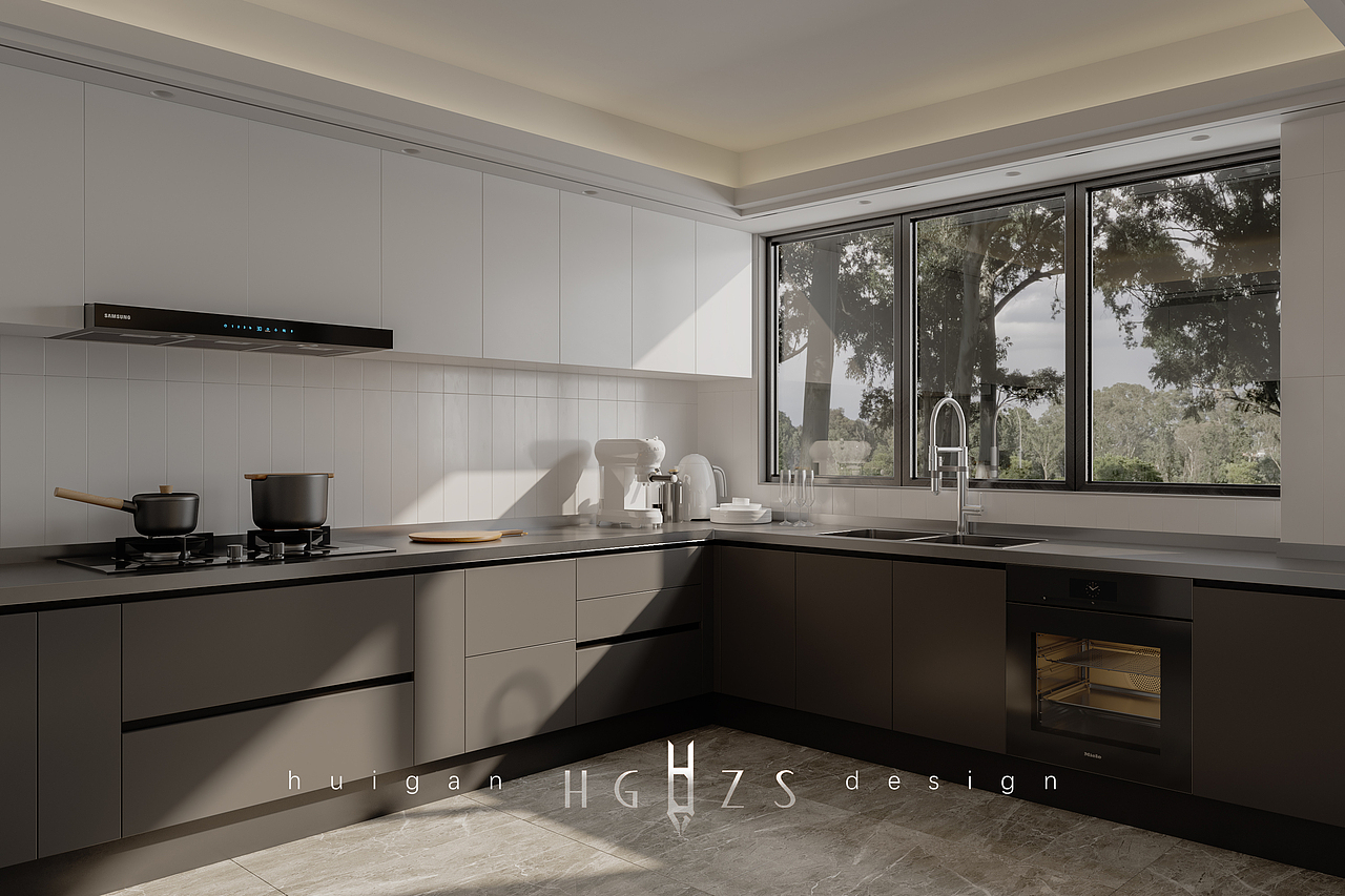 森歌集成灶产品场景渲染合集