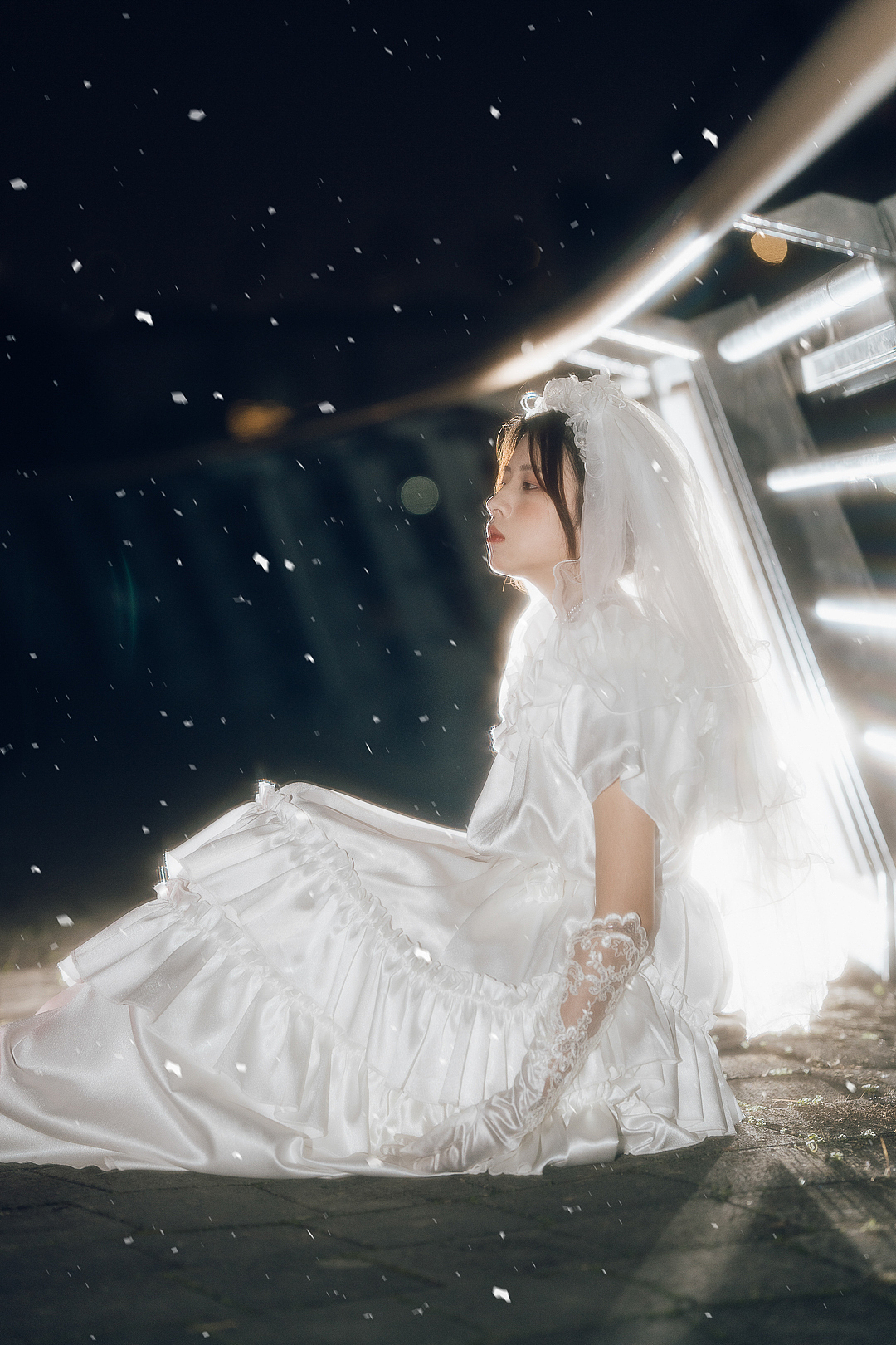 初雪夜光新娘