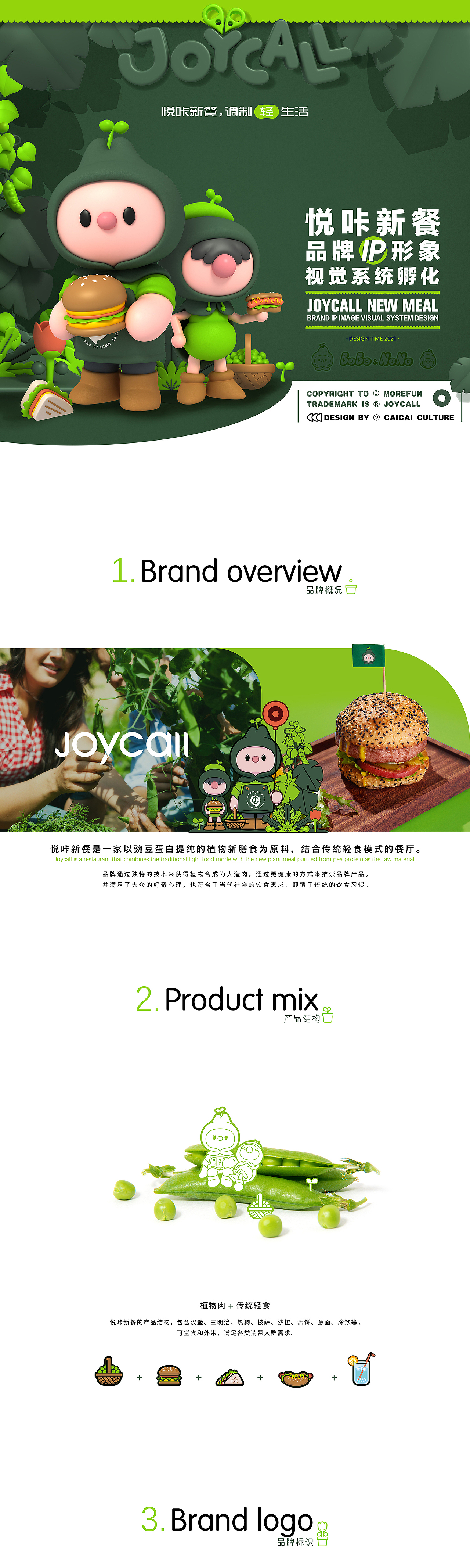 悦咔新餐-植物肉IP形象全案孵化(图ZMzQ0MDM5MDUy) - IP形象 - 站酷设计师蔡蔡文化原创素材 - 站酷ZCOOL
