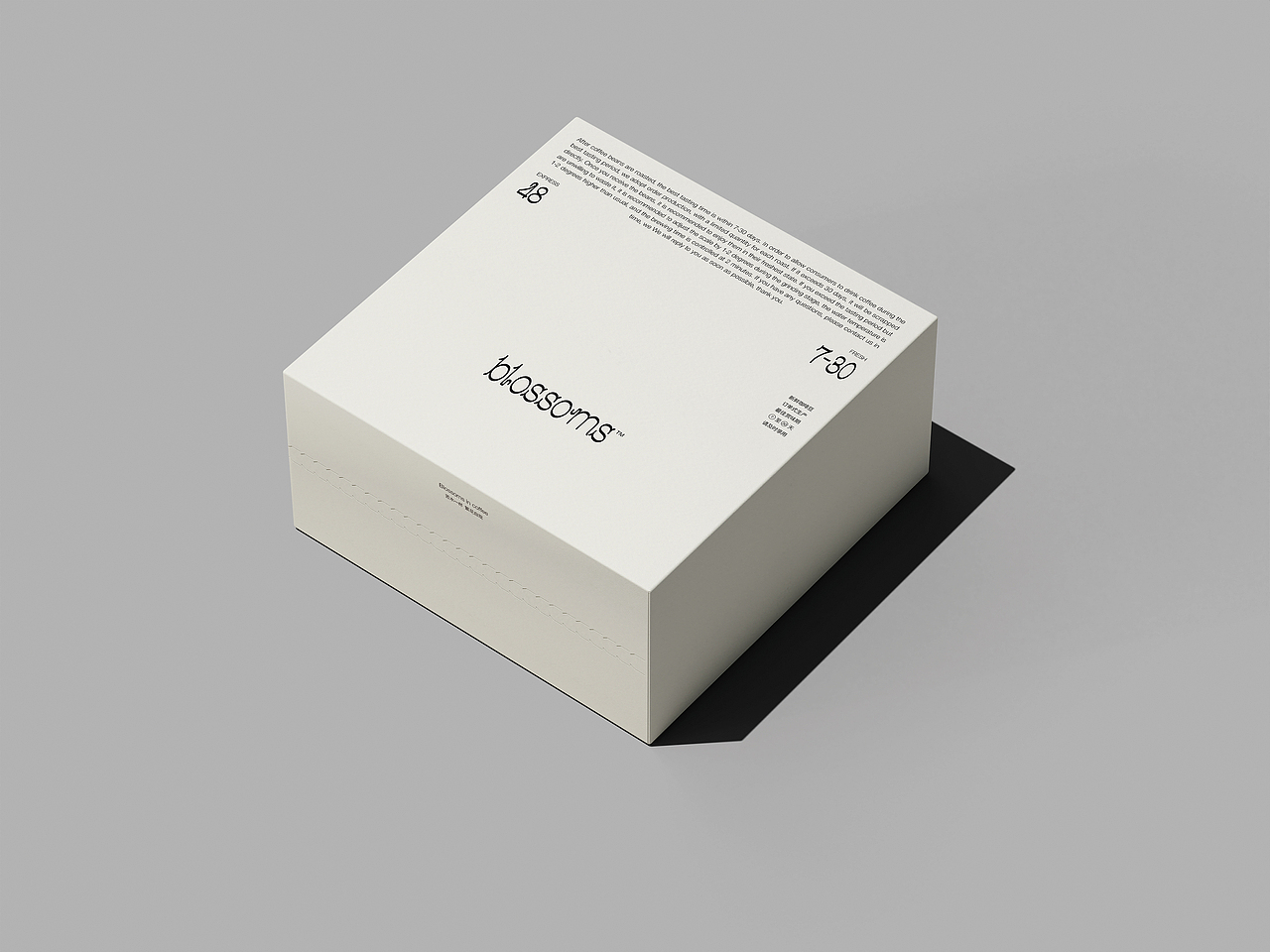 Blossoms Coffee Brand Design 繁花(图ZMzYzMDMxMzI0) - 品牌 - 站酷设计师OneByOneLab原创素材 - 站酷ZCOOL