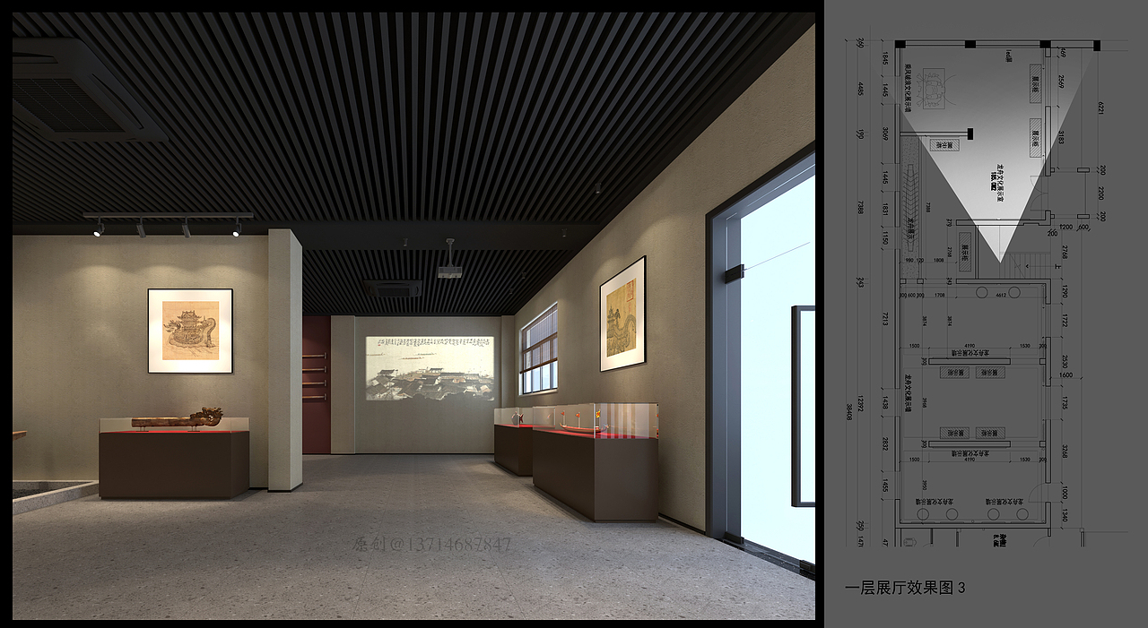 龙舟文化展厅效果图表现（图ZMzM5NjM0MTE2） - 商业空间设计 - 站酷设计师海角芳菲原创素材 - 站酷ZCOOL