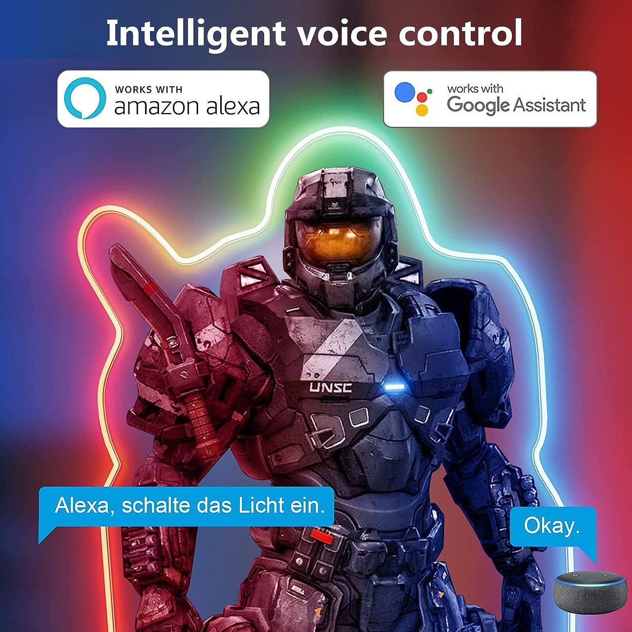 亚马逊图片设计——灯带