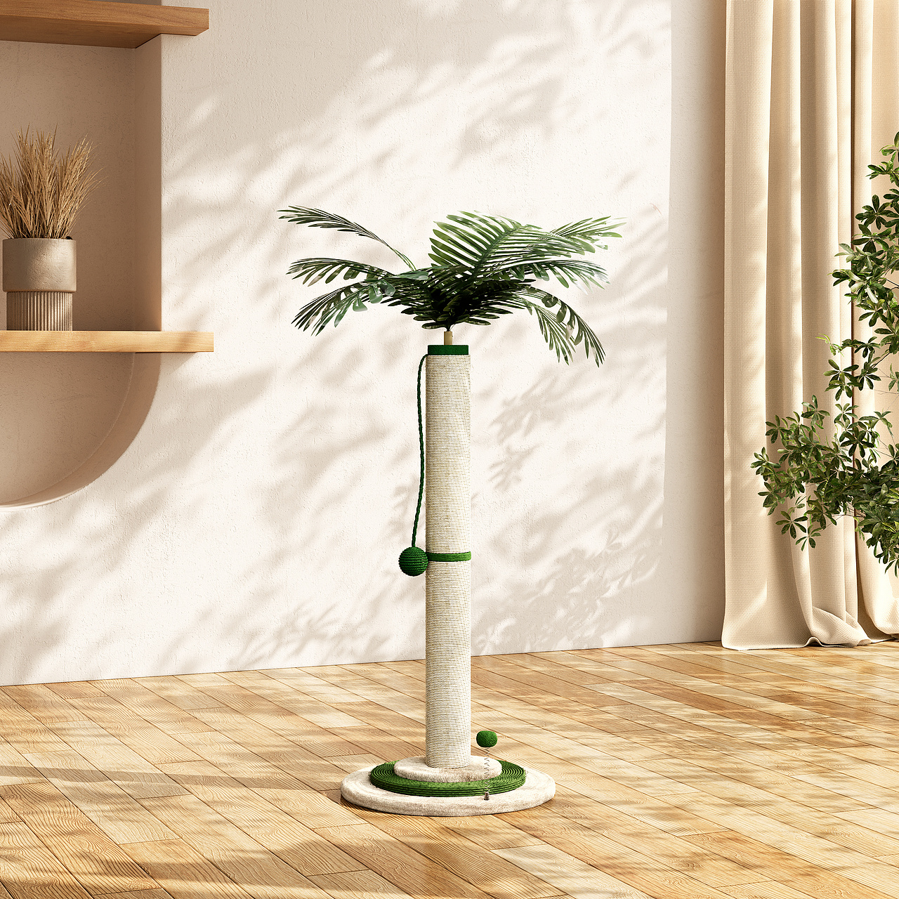 宠物用品渲染-猫爬架 P2