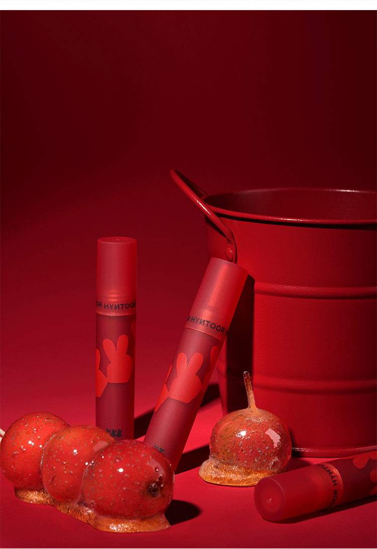 唇泥拍摄|【糖葫芦】系列粉感唇泥