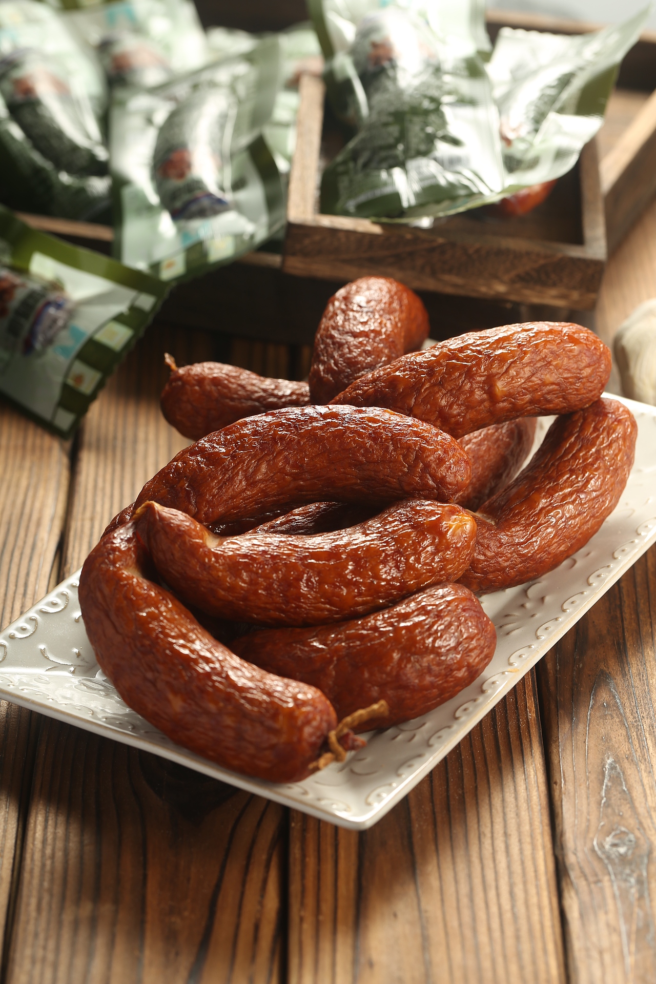 紅腸/風干腸/哈爾濱紅腸/美食拍攝/肉灌產品/產品攝影（圖ZMzQwNzUxNzQ0） - 產品攝影 - 站酷設計師周大富80原創(chuàng)素材 - 站酷ZCOOL