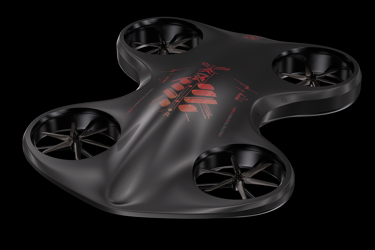 C4D 无人机（图ZMzE2OTE4MjQw） - 产品 - 站酷设计师涵百万原创素材 - 站酷ZCOOL