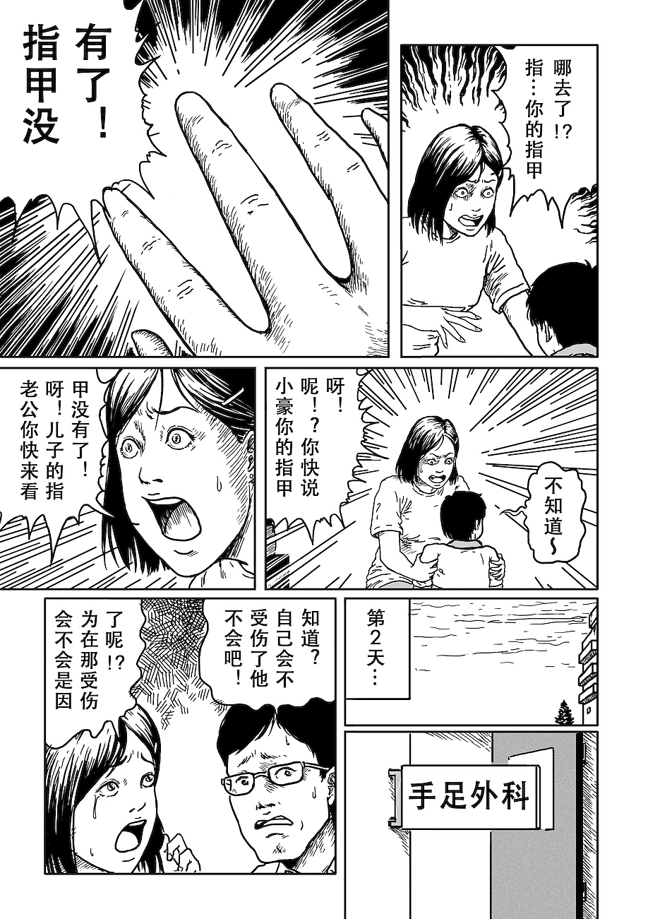 《指甲》（图ZMzU3NDYxNzAw） - 短篇/格漫 - 站酷设计师蔡贺难原创素材 - 站酷ZCOOL