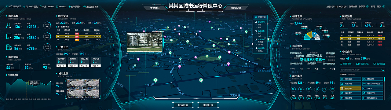 城市运行平台可视化项目（图ZMzQyODExNDgw） - 其他UI - 站酷设计师满溢manyi原创素材 - 站酷ZCOOL