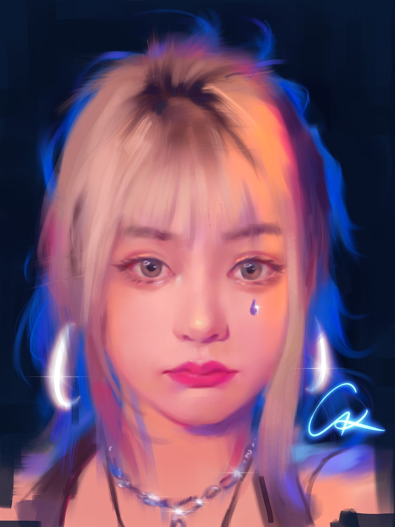 肖像画（图ZMzA3NTM1Njk2） - 艺术插画 - 站酷设计师葛芬奇原创素材 - 站酷ZCOOL